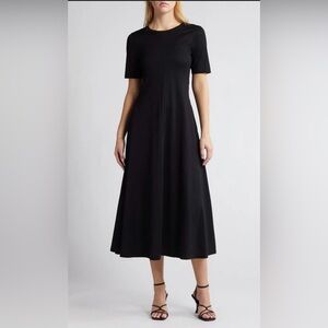 16 NWT Sophie Rue $198 black t-shirt dress $198 retail size S